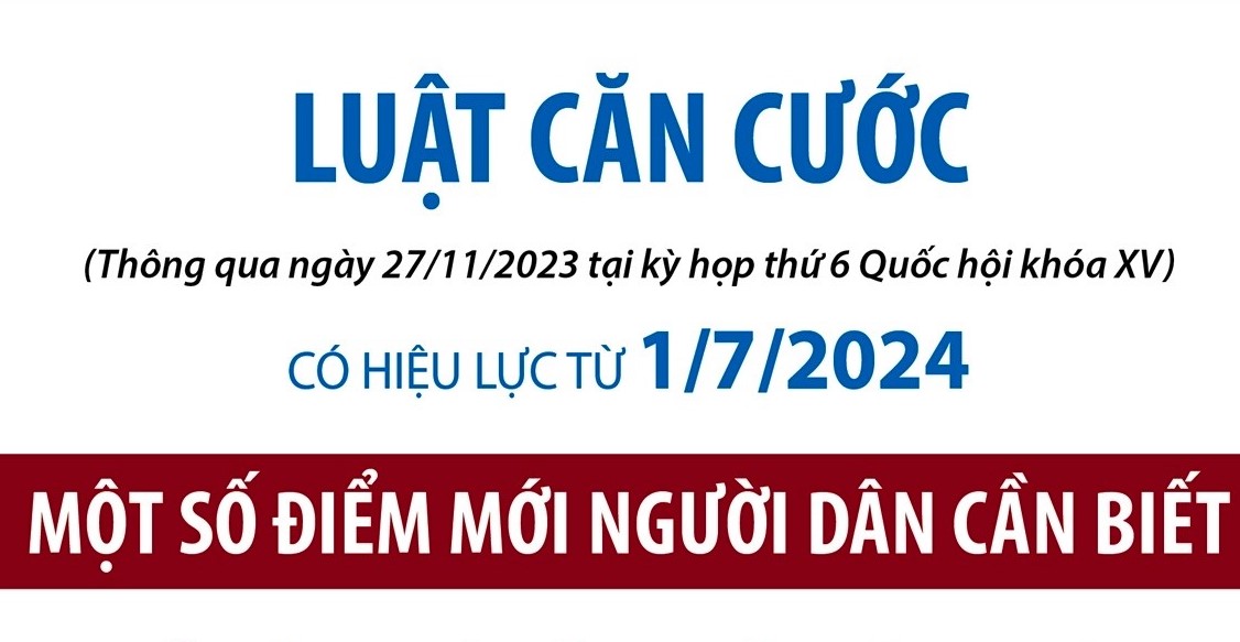 Một số điểm mới của Luật Căn cước 2023